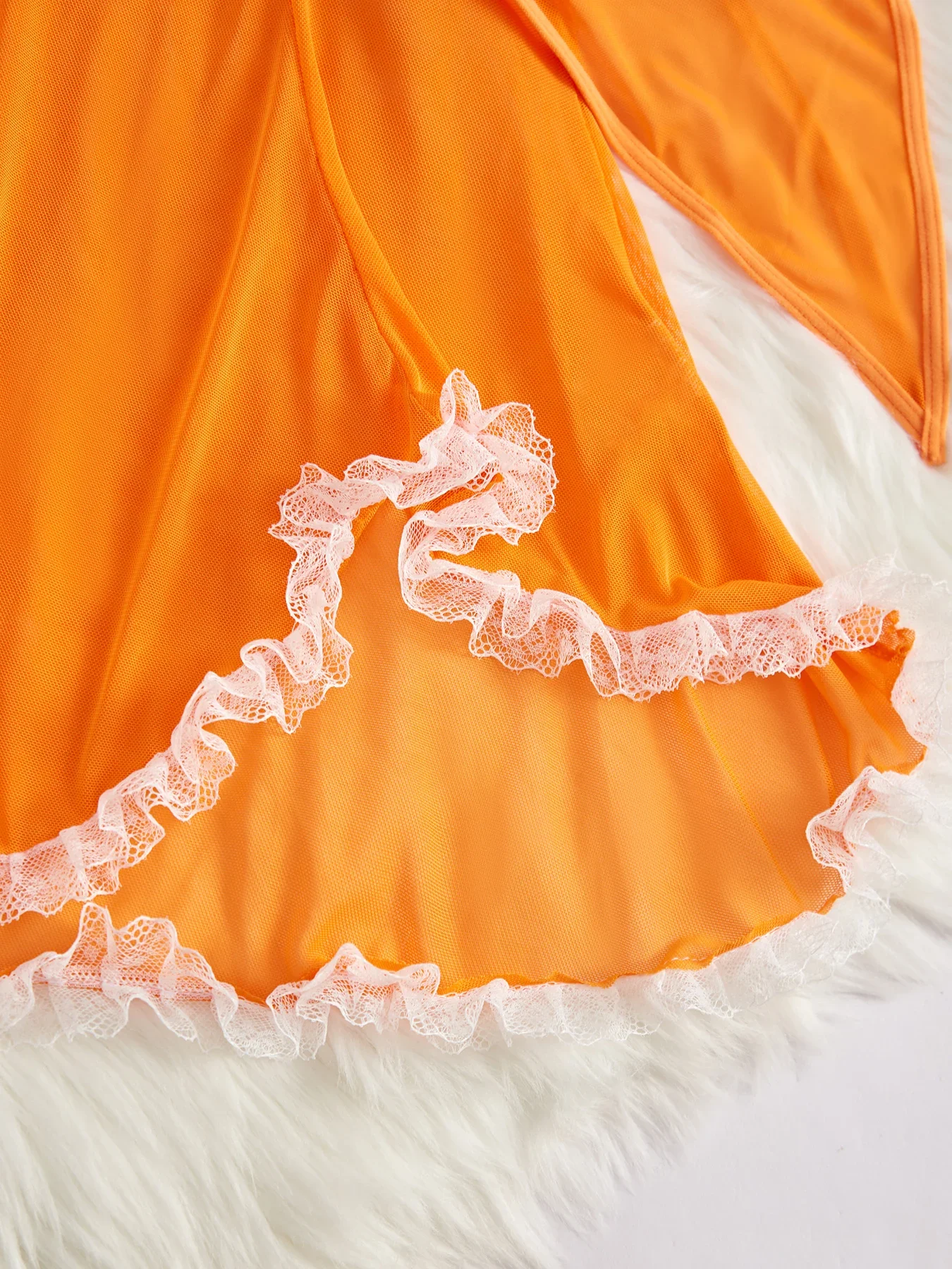 Sexy Nightgown Women Secret Lingerie Transparent Ball Gowns Babydoll Evening Erotic Coats Temptation Long Underwear Nightdress - Image 4