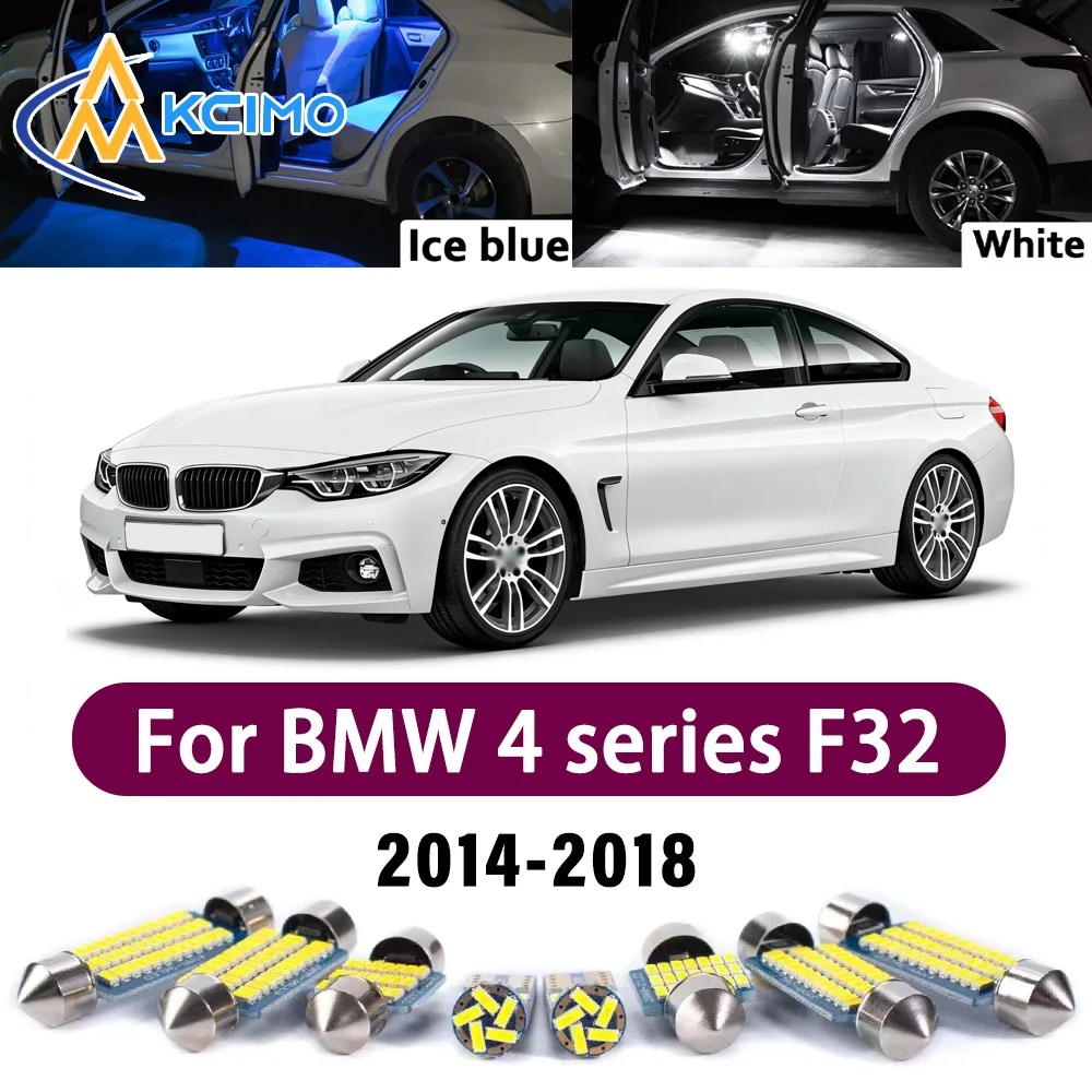 

Super Bright LED Interior Lamp Kit For BMW 4 series F32 F33 F36 425 428 2014-2018 Error Free Canbus Reading Mirror Light Bulbs