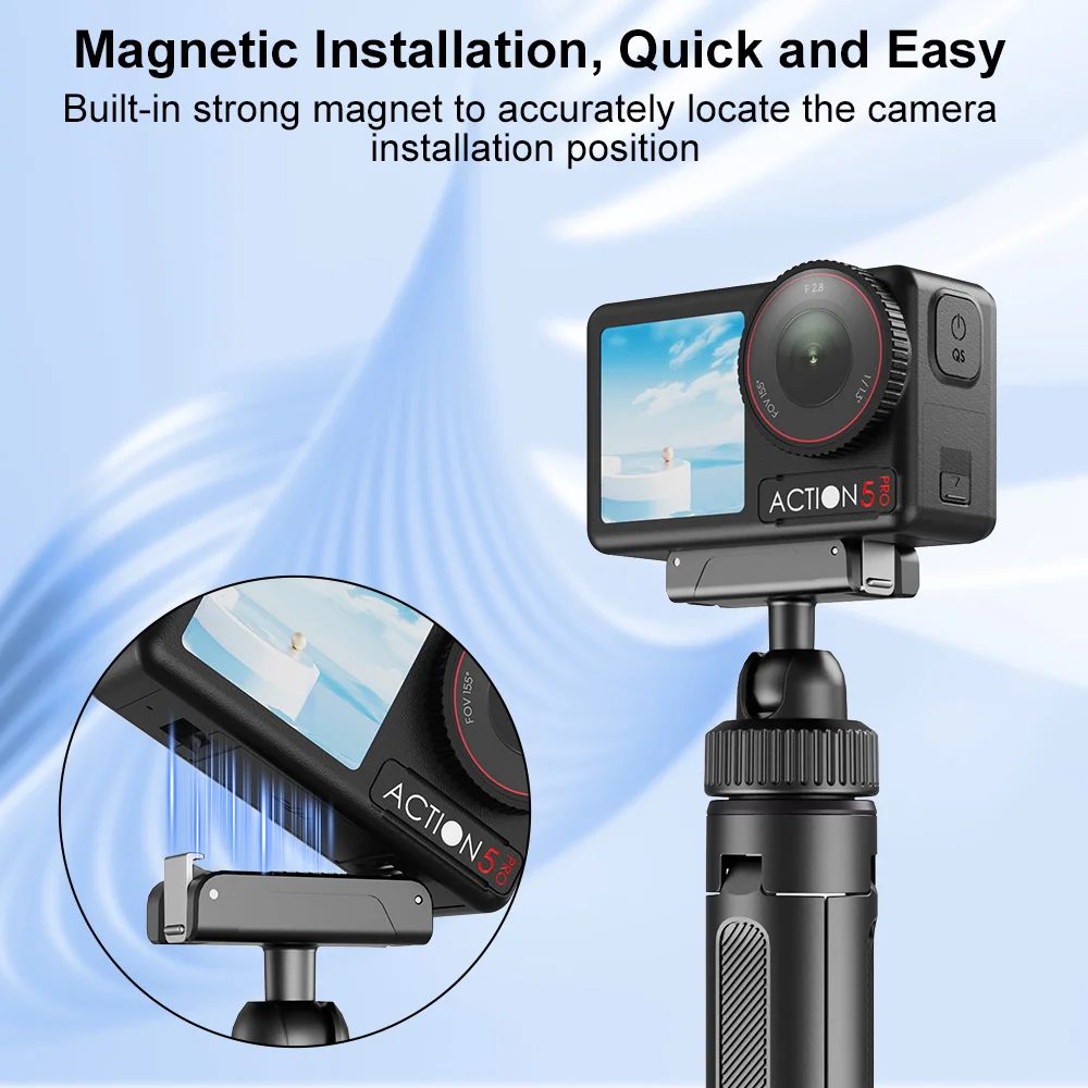 Desiontal Portable Mini Tripod for DJI Osmo Action 3/4/5/6 |