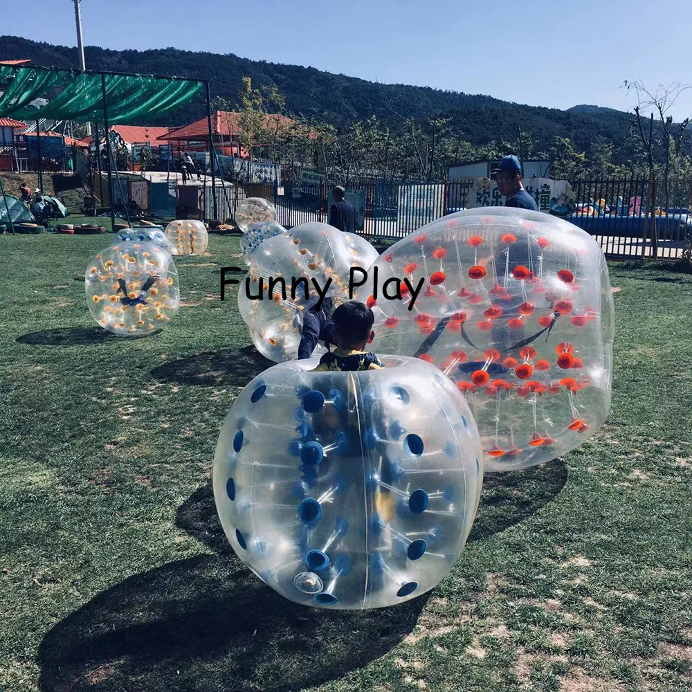 balloon soccer ball Human Knocker Body Zorb custom soccer ball inflatable body suit blow up costume