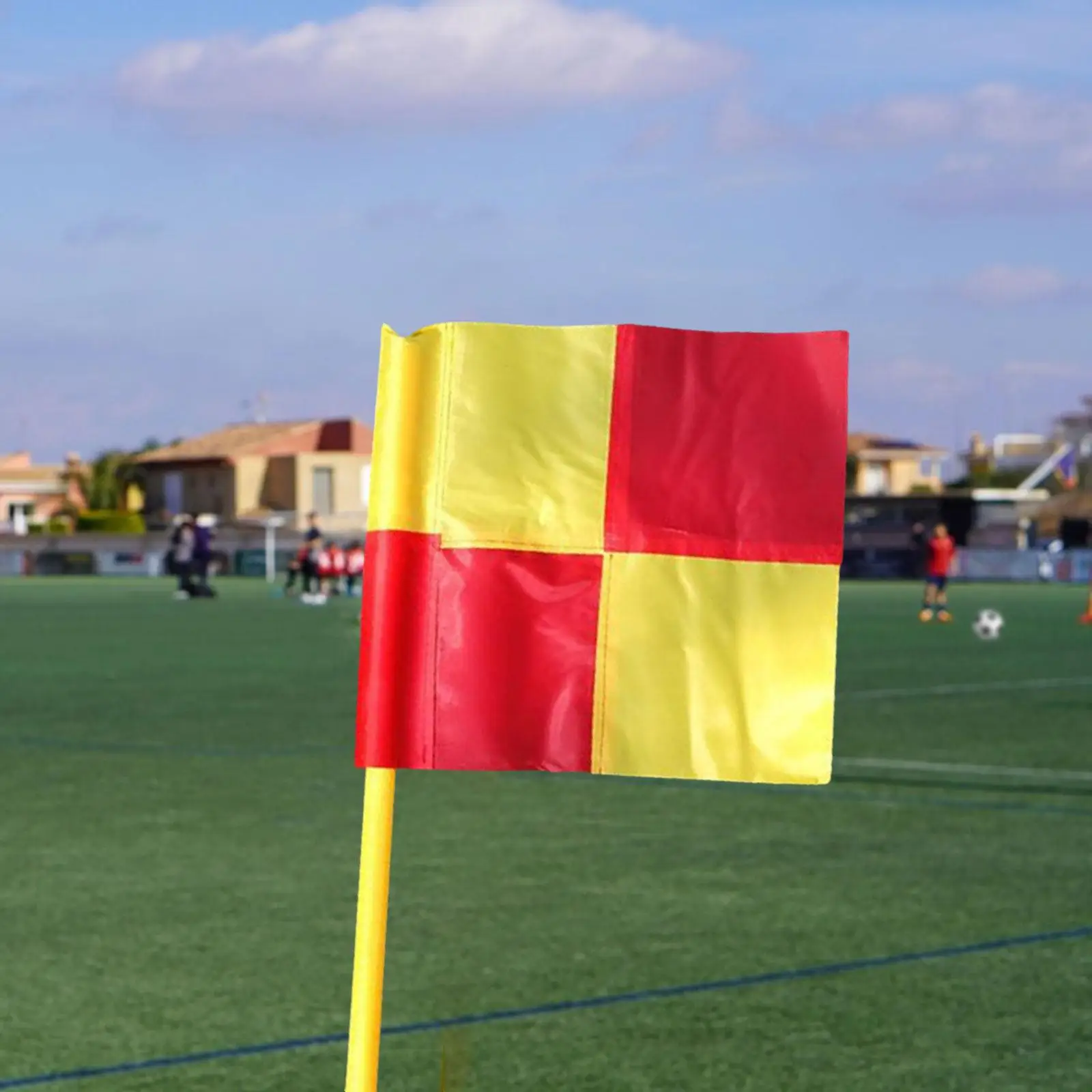 Bandeira de canto de futebol fornece equipamento de campo de jogo para jogos esportes ao ar livre