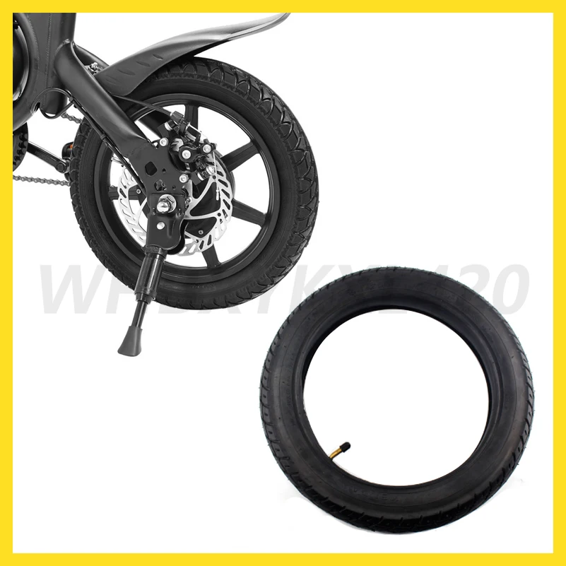 For KUGOO V1 B2 Electric Bike 14*2.125 Front Wheel Parts 14x2.125(54-254)  Inner and Outer Tire 14 Inch E-Bike Tyre Accessories