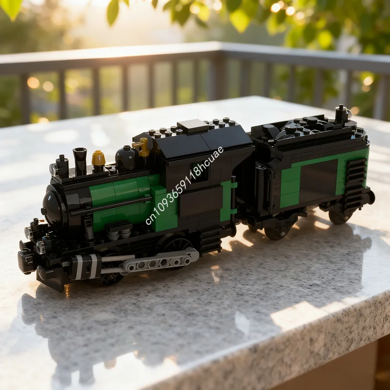 

363pcs MOC MOT Small Train Engine Modernized Trained Model Building Christmas Gift Blocks Toy DIY Idea Education Brick Kids