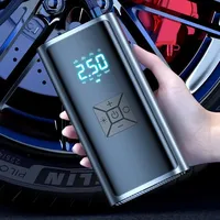 Motorcycle air pump Portable air pump Car tire air pump can inflate basketball bicycle balloon 6000 mah high power charging bank