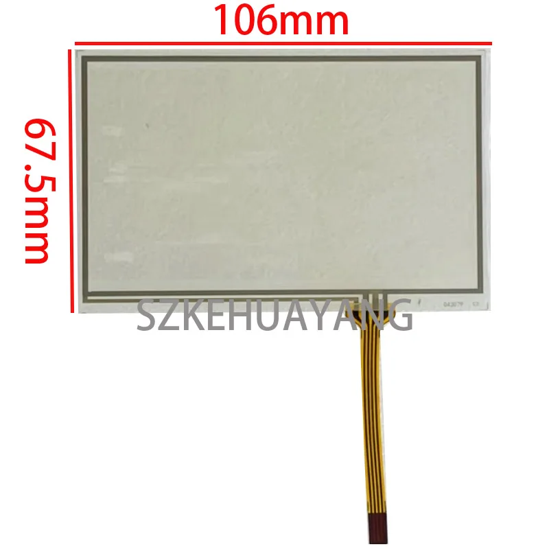 New For 106*67mm YF04301-FPC YF04301A-FPC YF04301-FPC-V1 Touch Panel Screen Glass Digitizer With Protective Film