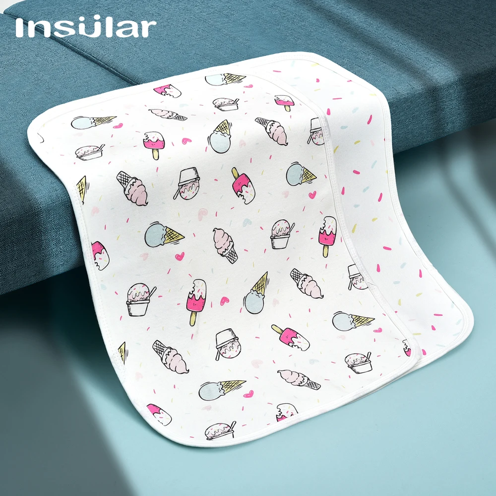 Insular Portable Baby Foldable Waterproof Diaper Nappy Changing Mat Travel Pad Bedding Accessories Change Play Cover Baby Cares