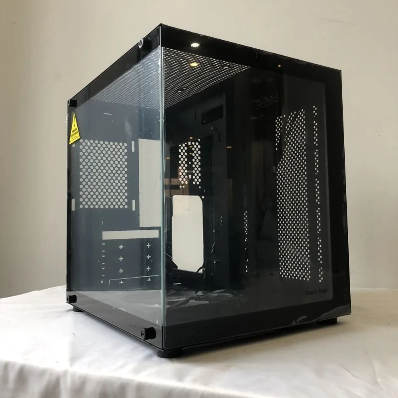 Computer case Desktop DIY game assembly Side through sea view room shell E-sports water cooling
