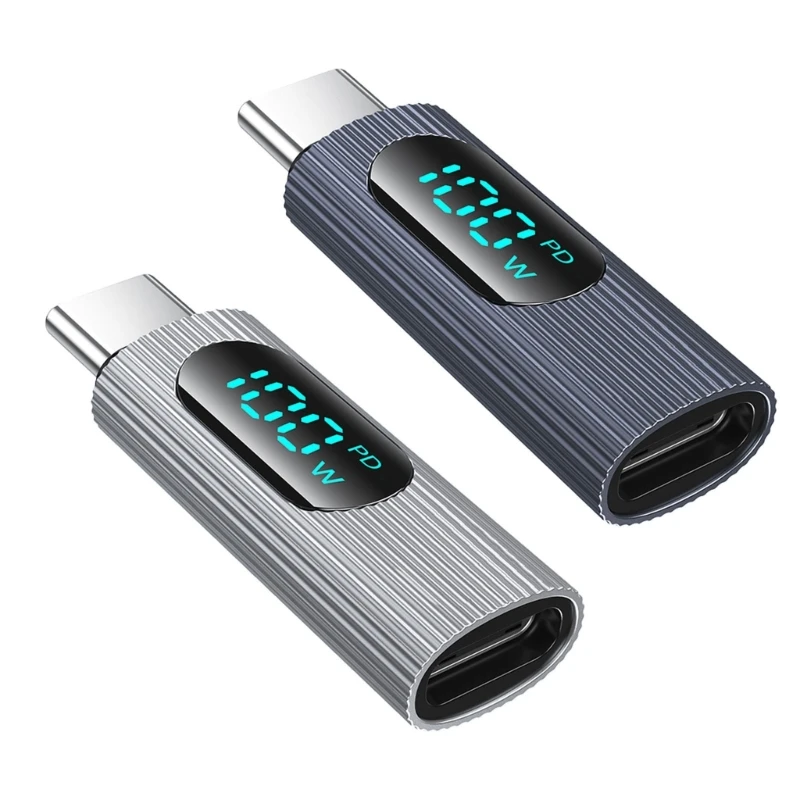 

USB C Male to USB C Female Adapter PD 100w Quick Charging OTG Converter High Power Charging Converter Accessories