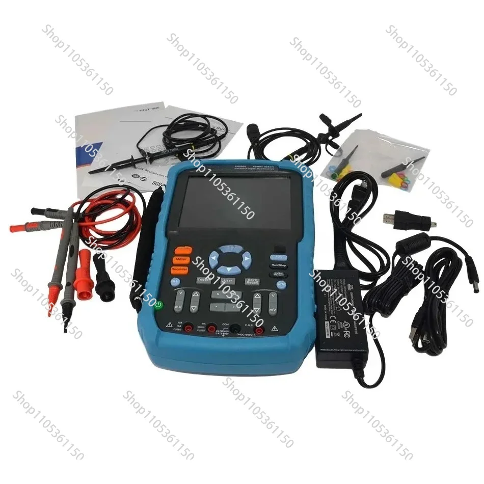 SHS806 60MHz 1GSa/s Storage Oscilloscope 2Mpts Memory Depth Resistance Diode Capacitance Continuity
