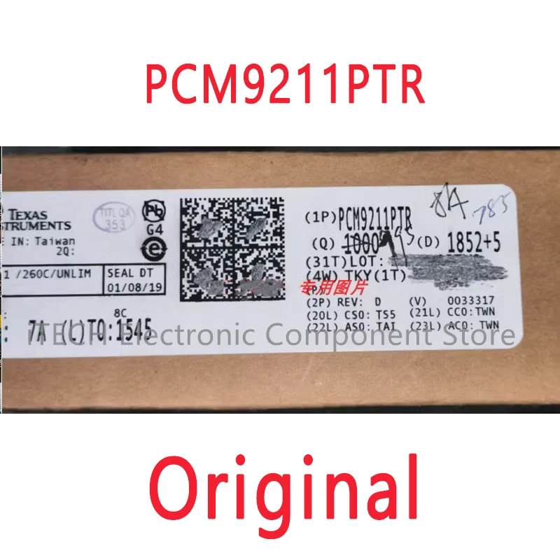 2PCS/LOT PCM9211PTR PCM9211 New and Original LQFP-48