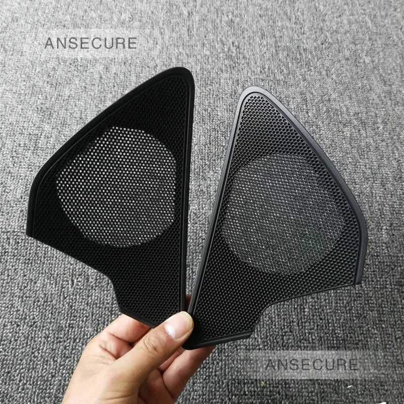 

Black FRONT Middle DOOR SPEAKER TRIM Cover For Audi A6 S6 C7 RS6 2011-2018 4G0035423A 4G0035424A