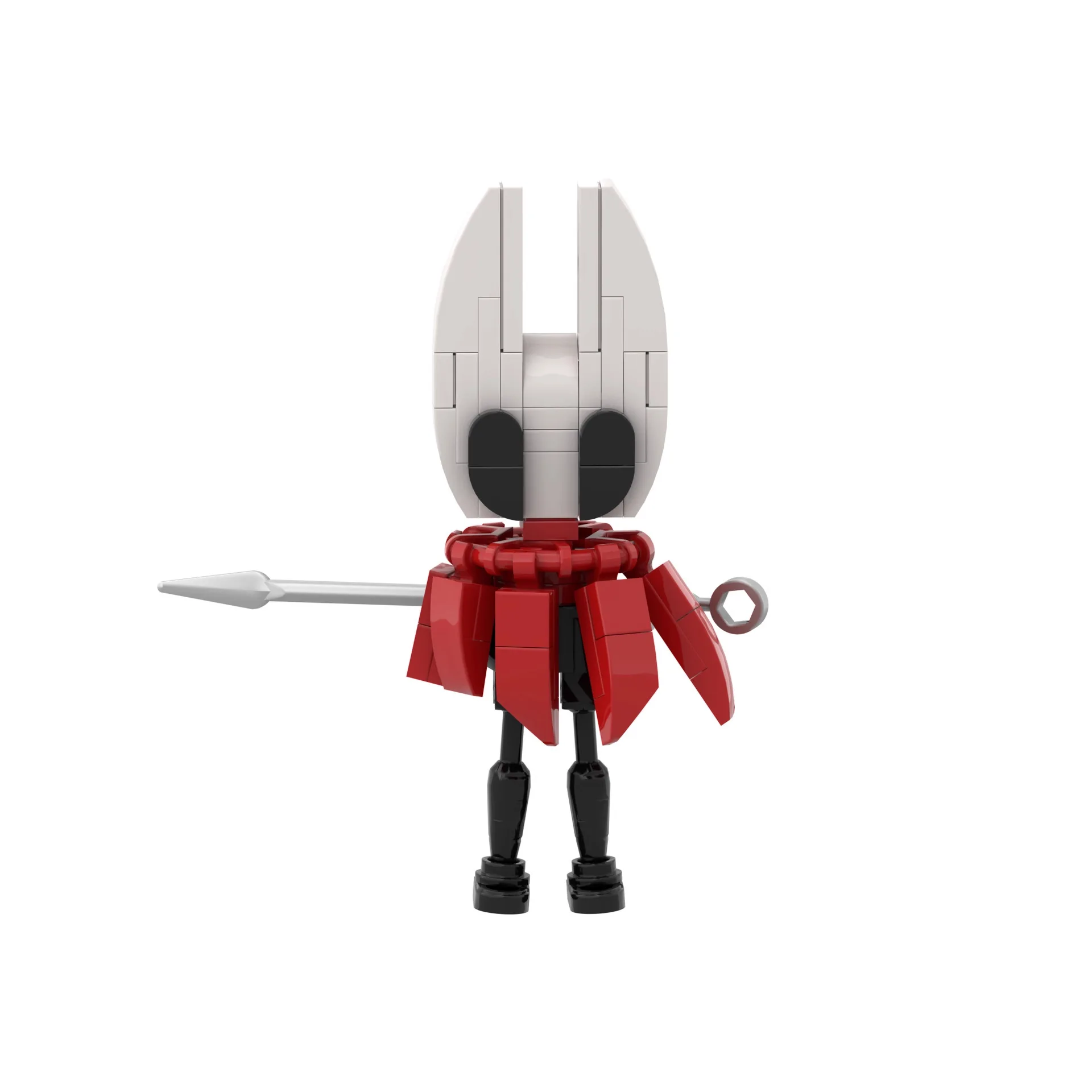 2026 Hot Game Peripheral Hollow Knight: Silk Song Mini Assembled Building Block Complete Set of Toys Party Figurines Model Gifts