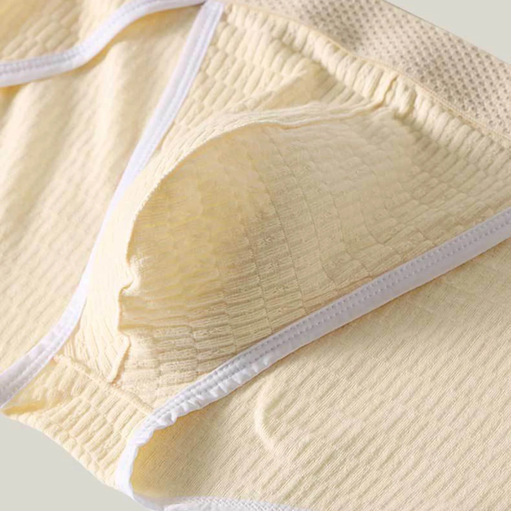 Men Cotton Sexy Male Pouch Lingerie Summer Men's Panties Breathable Seamless Underpants High Fork Underwear For Hot Man Briefs