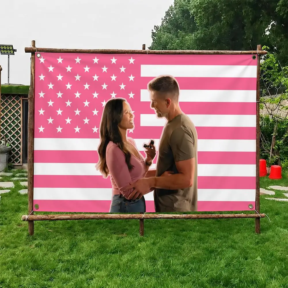 Classic Movie The R-Rookie Flags Custom Wall Hanging Background Art Banner For Bedroom Home Living Room Outdoor Decor