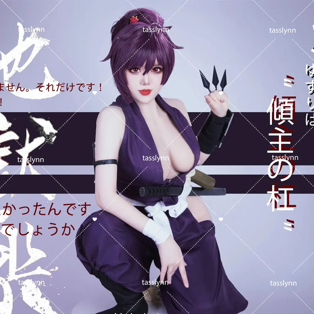 Japanese Anime Jigoku Raku Yuzuriha Cosplay Costumes Yuzuriha Cosplay Set