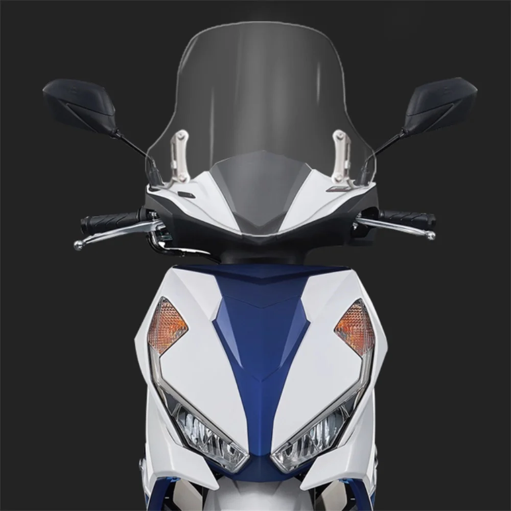 

For Wuyang Honda NX125 windshield modification high-quality and raised front windshield chest guard with new lifting bracket