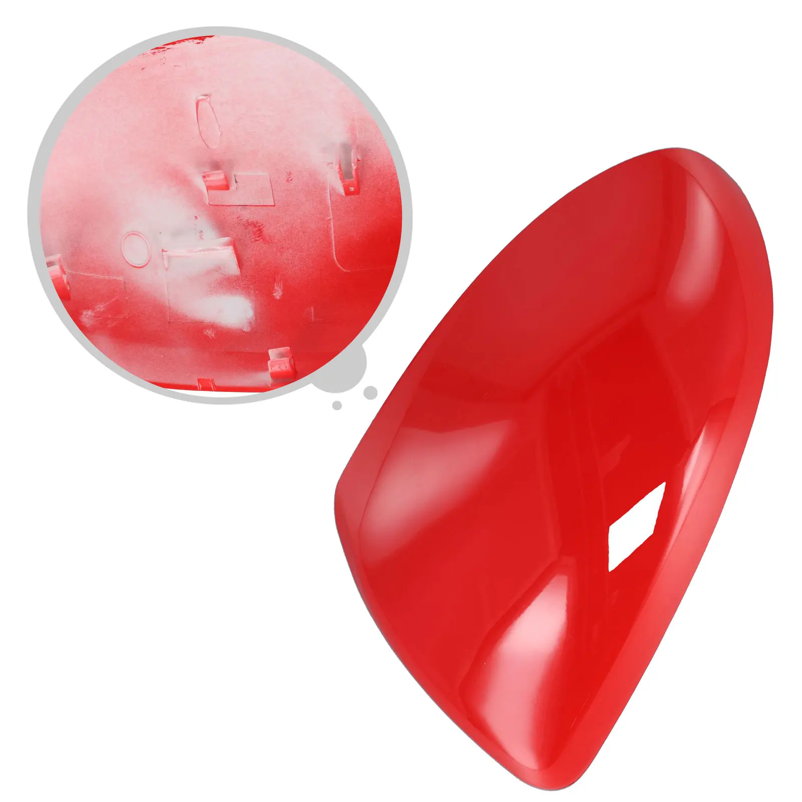 Long-lasting Mirror Cap Cover Driver Side Mirror Cap ABS Plastic Material Satisfaction For Car Exterior Enhancement