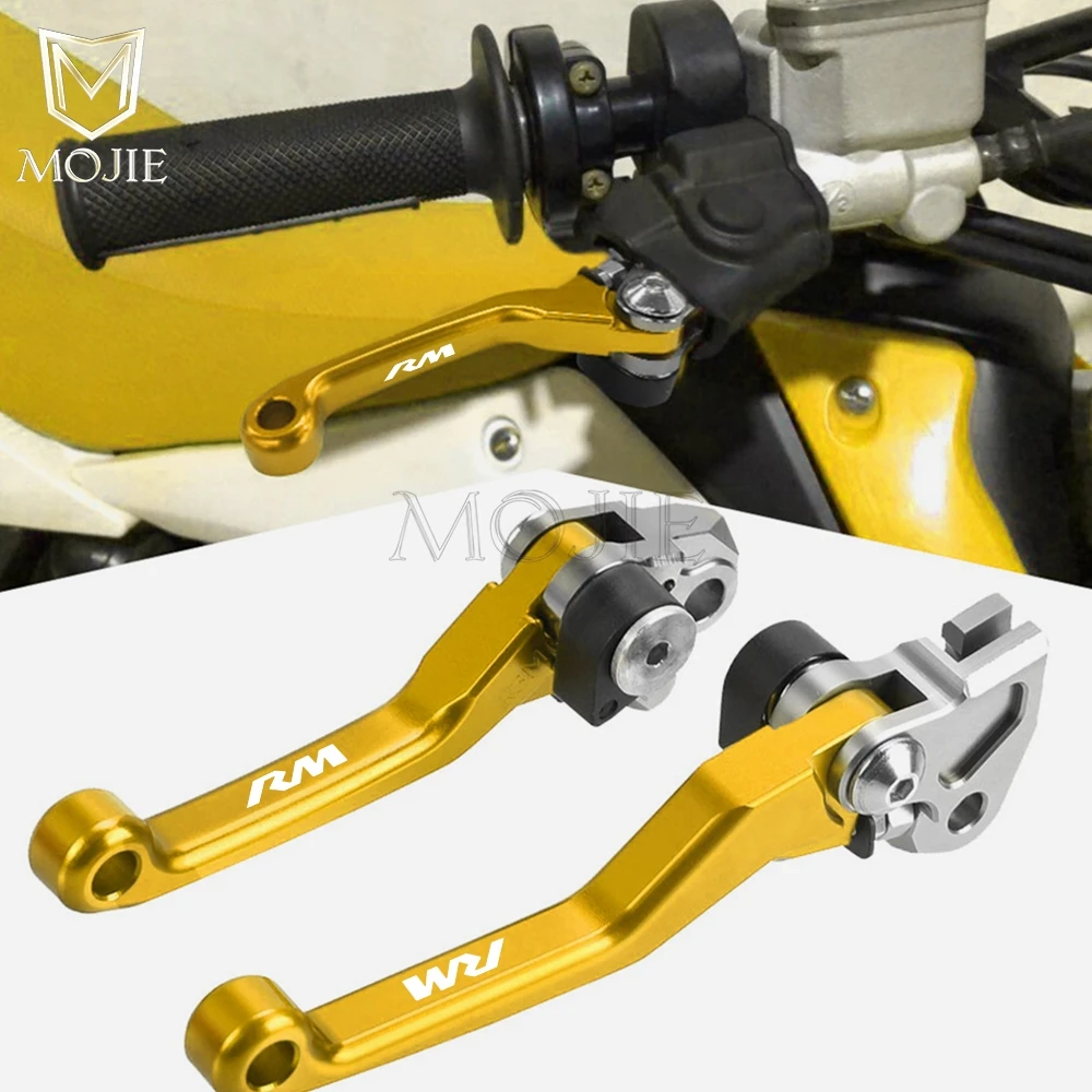 

For SUZUKI RM85 2005-2017 RM125 RM250 1996-2003 2004-2008 RM 85 125 250 CNC Pivot Brake Clutch Levers Dirt Bike Motorcycle