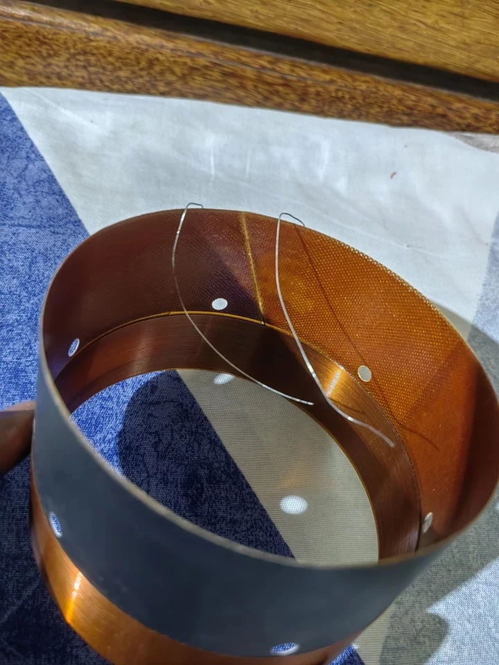 Bobine de haut-parleur importée 76,2 mm, bobine de haut-parleur en fibre de verre importée 76,2 mm
