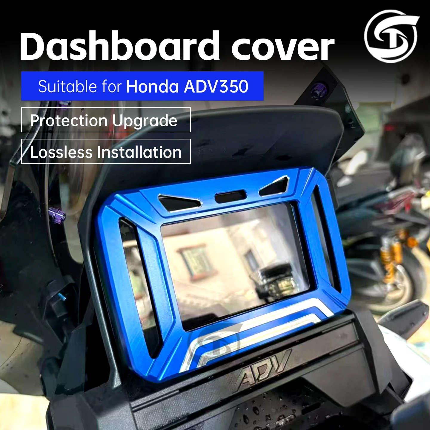 

Motorcycle Meter Dashboard Speedometer for Honda ADV 350 160 ADV160 ADV350 2025 Modified Instrument Cover CNC Aluminum Alloy