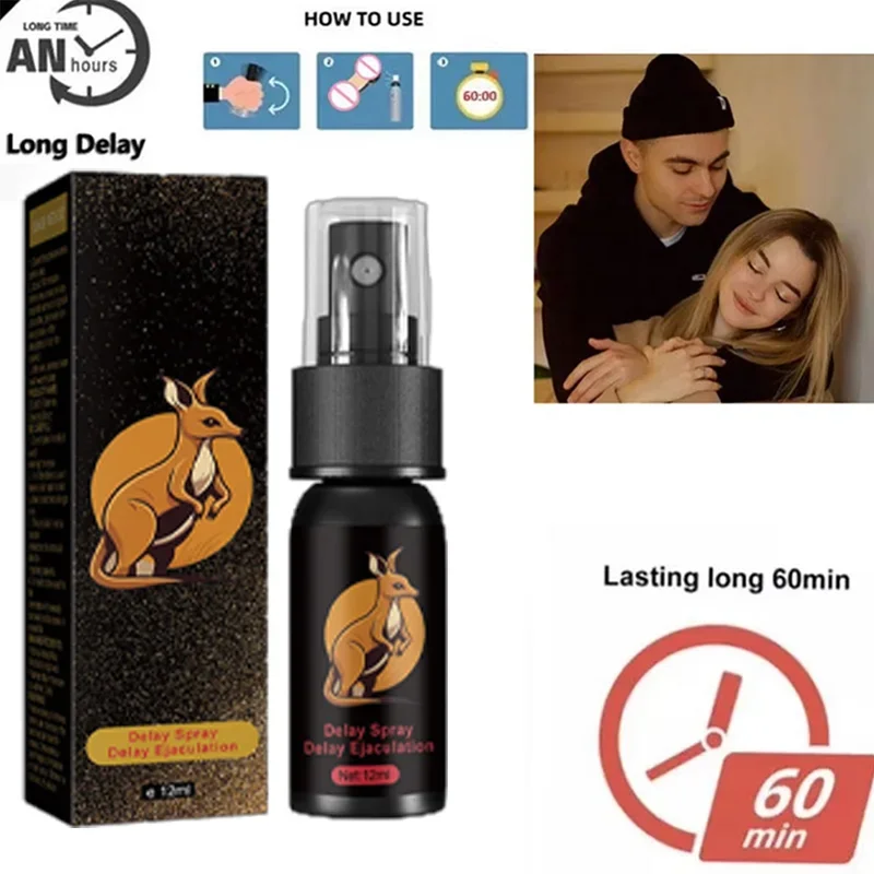 Men Erection Long Lasting Delay Penis Spray Endurance Sex Prolong Delay Last Longer Sex Strength Stops Premature Ejaculation A46