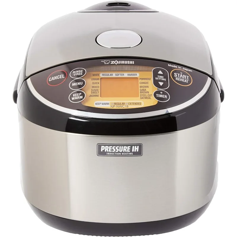 NP-NWC18 Pressure Induction Heating 10-Cup Rice Cooker and Warmer