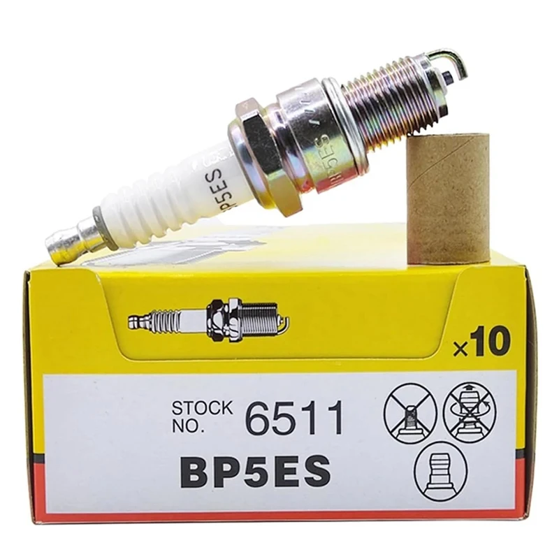 

4/6PCS Spark Plug 6511 BP5ES for BMW E28 E30 Jaguar XJ E-type Mistubishi Lancer Peugeot 404 504 Nissan Land Rover Hyundai 4G13