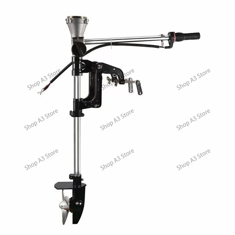 Boat Outboard Conversion  Propeller Thruster Mount for Inflatable Rubber Boat Canoe