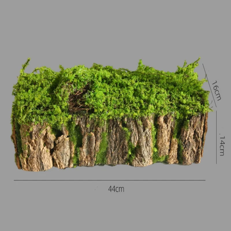 

Artificial plants green bark moss landscape Persian grass indoor living room courtyard outdoor home decoration ornaments