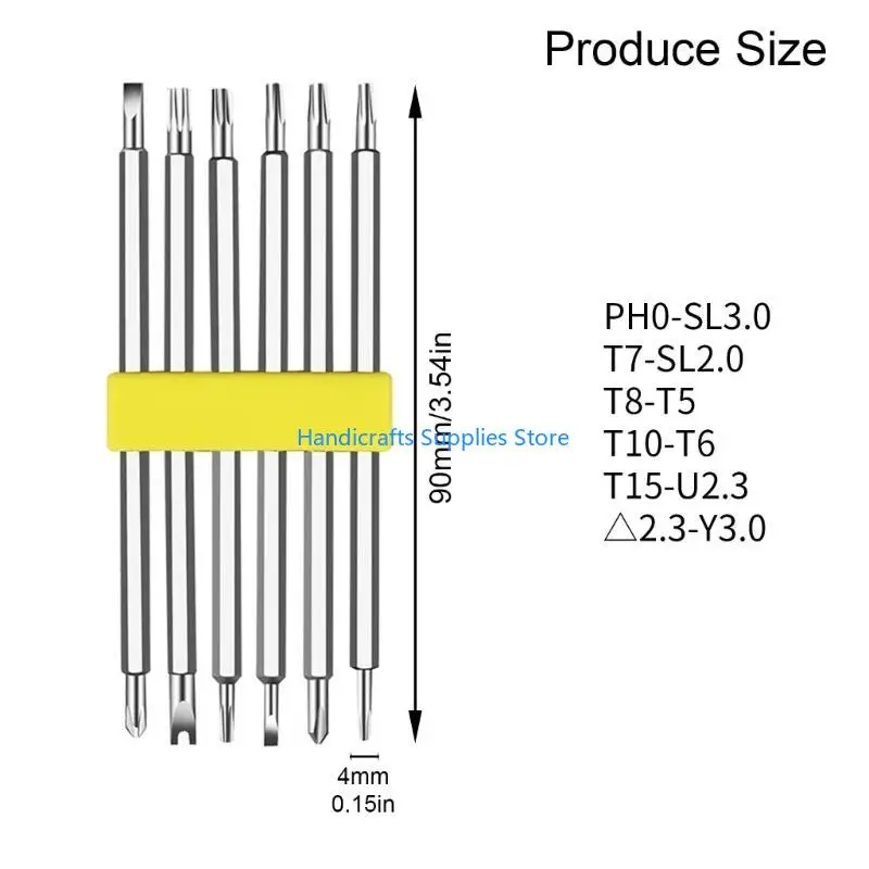 R1WA 12 in 1 Apertura del bit cacciaviti magnetico multifunzionale domestico