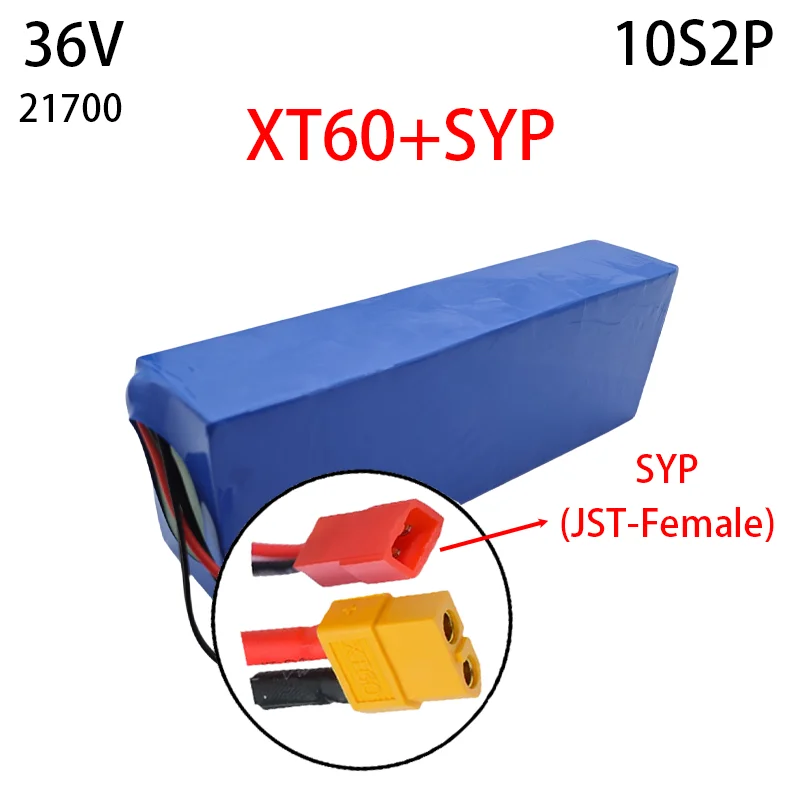 110S2P 36V 30Ah compatibel met motorfiets elektrische fiets 21700 5C Power oplaadbare lithiumbatterij voor scooters BMS1