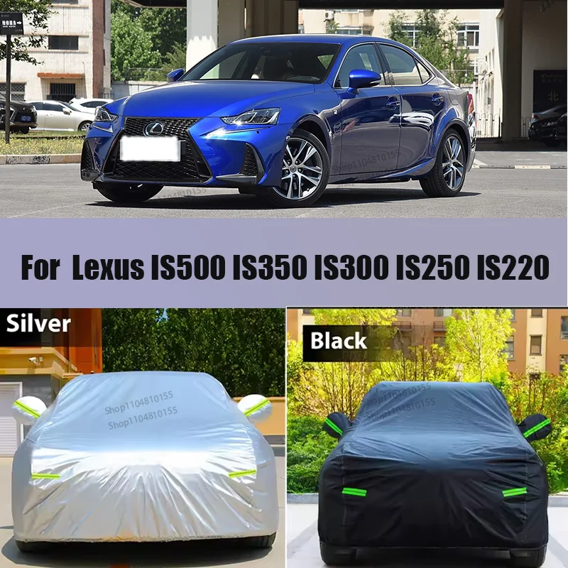 

For Lexus IS Series IS500 IS350 IS300 IS250 IS220 Thicken Cotton Car Cover Waterproof Sun Rain Snow Hail Protect Cover