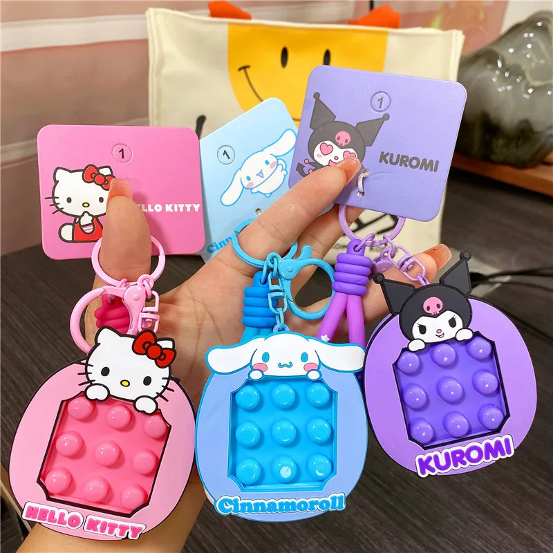 ハローキティキーホルダー女の子バッグ Kt 猫漫画人形おもちゃ絶妙なキーチェーンかわいいサプライズ女の子子供ギフト