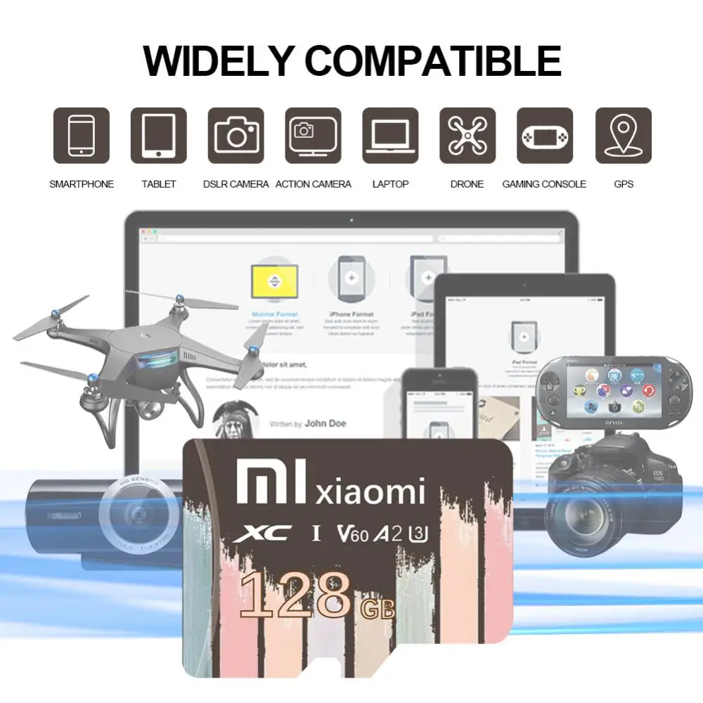 샤오미 미지아 메모리 SD 카드, 고속 클래스 10 SD/TF 플래시 카드, 카메라 및 휴대폰용 미니 SD 카드, 128GB, 256GB, 512GB, 1TB, 신제품