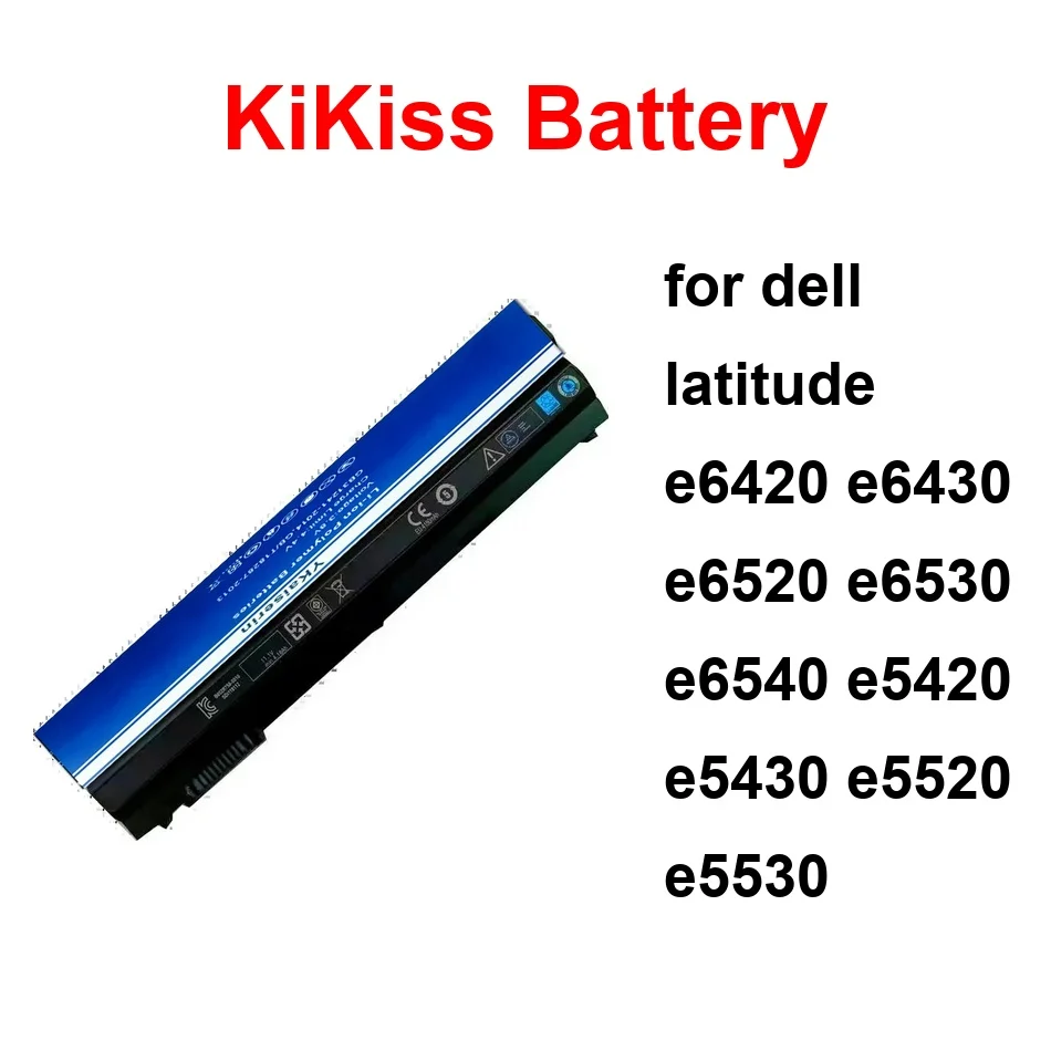 

8858X M5Y0X 9 Cell T54FJ 6 Battery 5000-9200Mah For Dell Latitude E6420 E6430 E6520 E6530 E6540 E5420 E5430 E5520 E5530