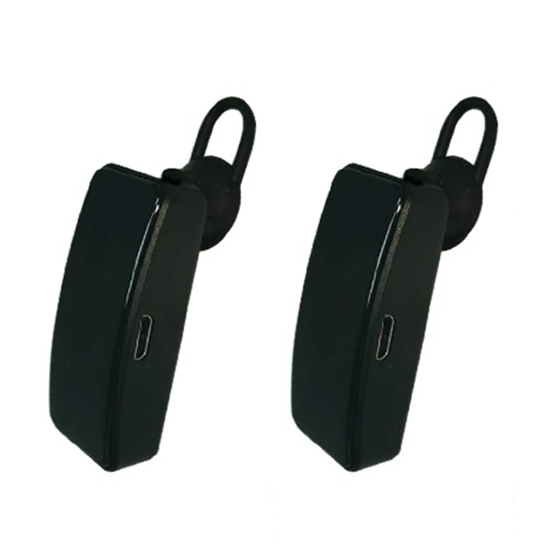 Walkie Talkie Headset Ear Hanging Mini Walkie Talkie Portable Walkie Talkie Bluetooth Headset For Bar Hotel Radio