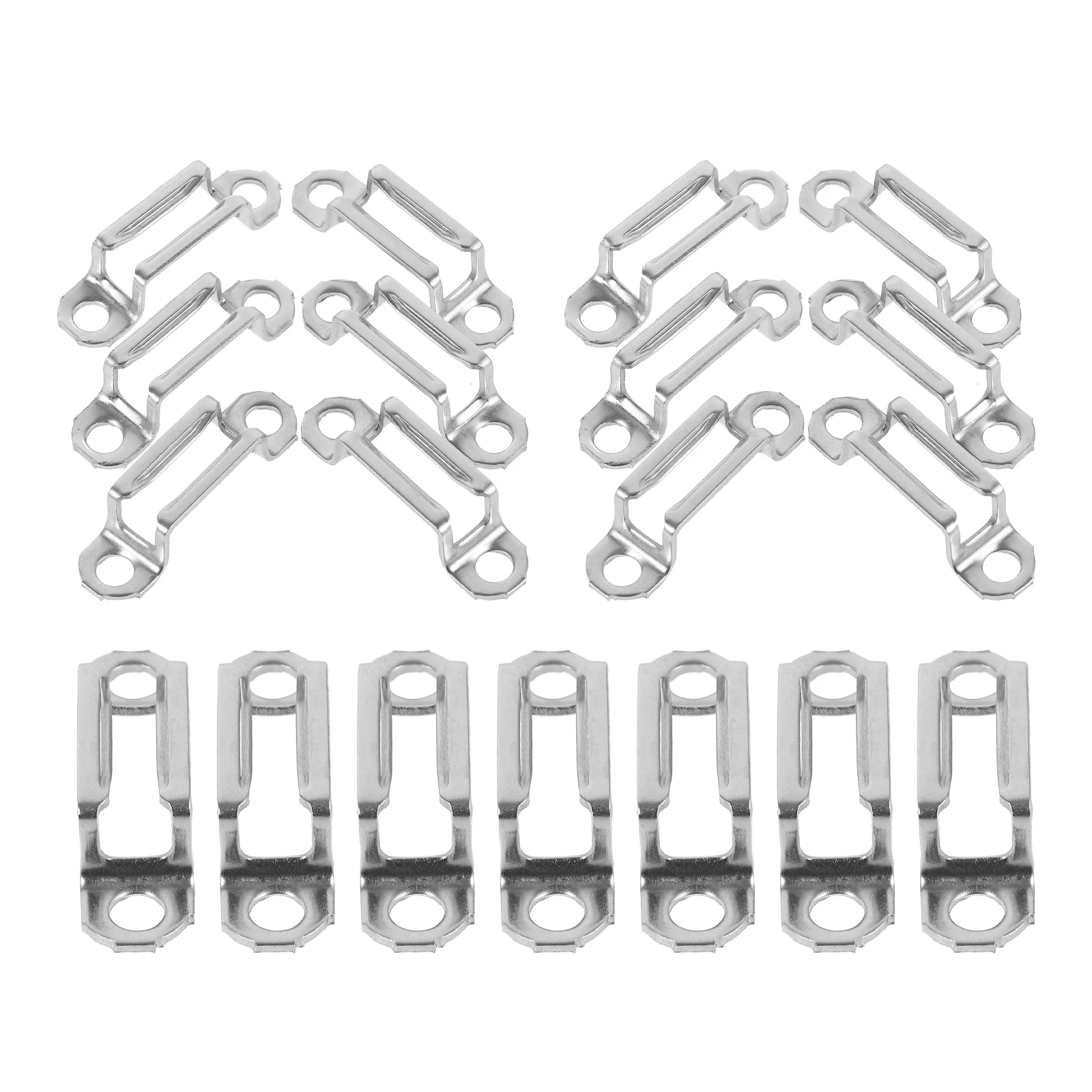 

1 set Stainless Steel Fasteners Full Open Invisible Furniture Connectors Silver Buckle Kit Screws Durable Hardware