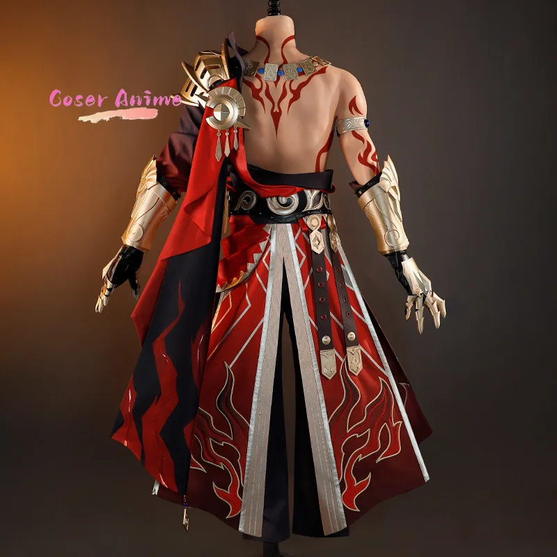 Mydei Cosplay Costume Honkai Star Rail Mydeimos Uniform Earrings Tattoo Stickers Halloween Party for Women Men Props - view 2