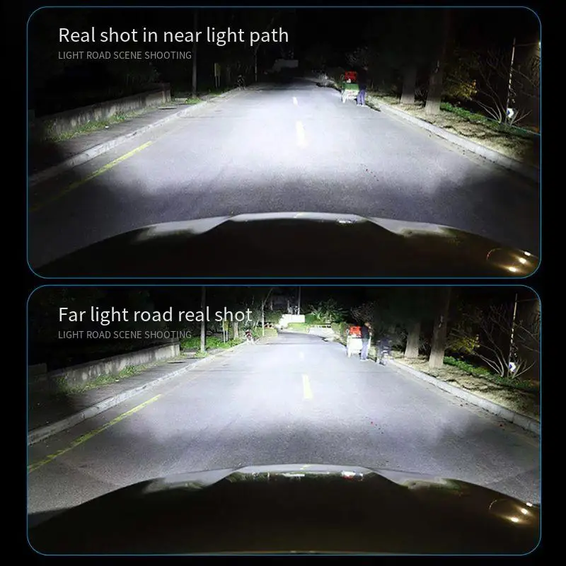 

12V LED Headlight Bulbs 48W 6000K H1 H3 H4 H7 9005 9006 9012 HB2 HB3 HB4 HIR2 Car Light Upgrade Bulbs