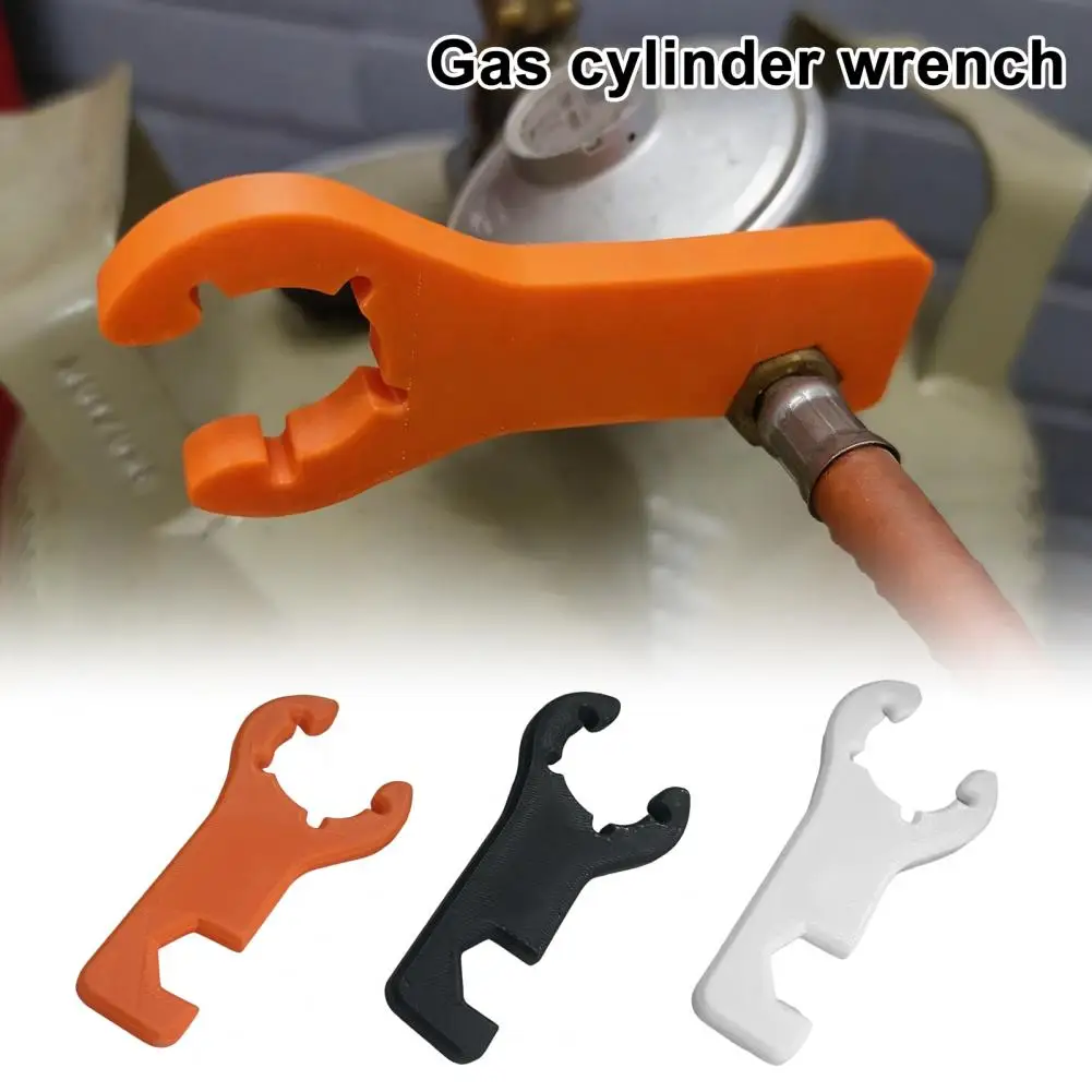 

For Outdoor RV Motorhome Caravan Grill Garden BBQ 2 In 1 Gas Bottle Wrench Lightweight Gas Cylinder Wrench Key With Magnet