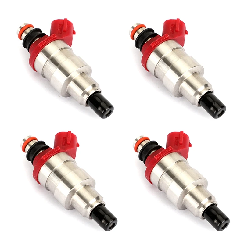 4Pcs Car Fuel Injectors INJ G609-13-250 A46-00 Accessories Fit For Mazda B2600 Extended Standard 2-Door 3-Door