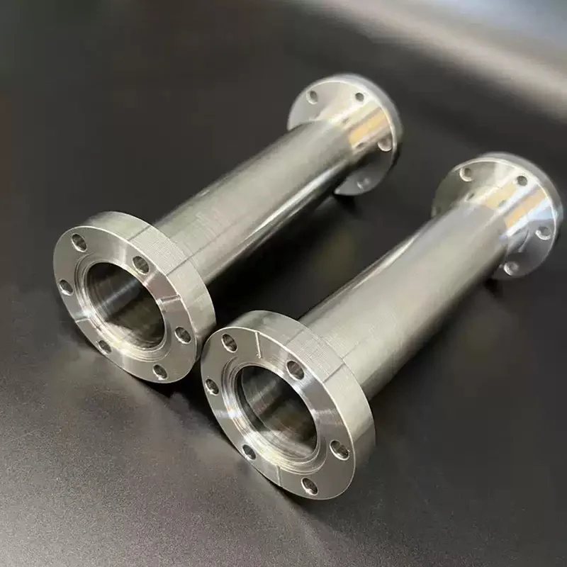 

Stainless Steel CF/35/50/63/80/100/150 Through Tube Ultra-high Vacuum Knife Edge Flange Equal Diameter Through Tube