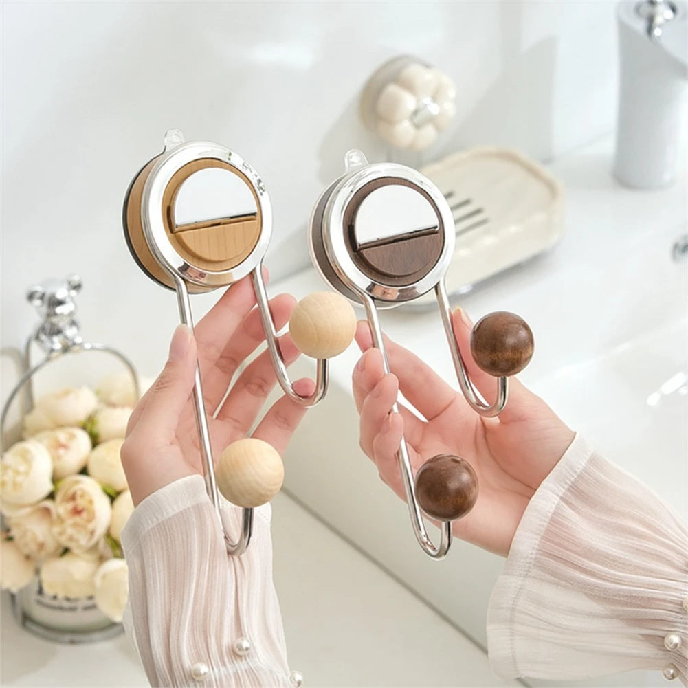 

Wall Mount Vacuum Suction Cup Hook Reusable Towel Hanger For Kitchen Bathroom Suction Cup Hook Household Wall Traceless