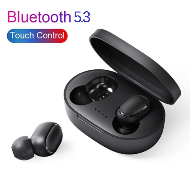 

2023 A6s Wireless Headphones With Microphone Bluetooth 5.0 Earphones Tws In Ear Running Sports Stereo Buttons