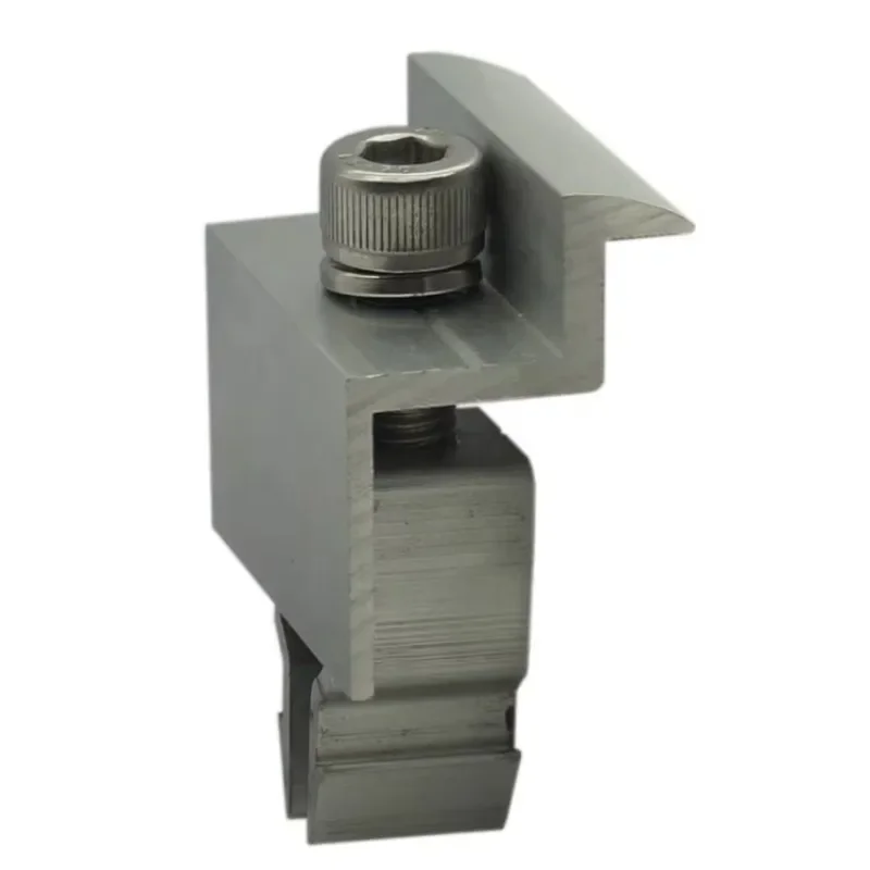 

Solar Mounting Roof Structure Aluminum Solar Clamp End Clip Solar Panel Clamp