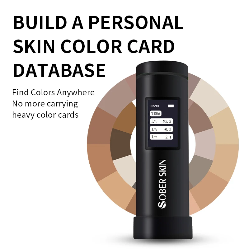 SOBER SKIN Color Density Meter Tester Auto Calibration Color Meter Analyzer Color Meter Exact With App Cloud Database