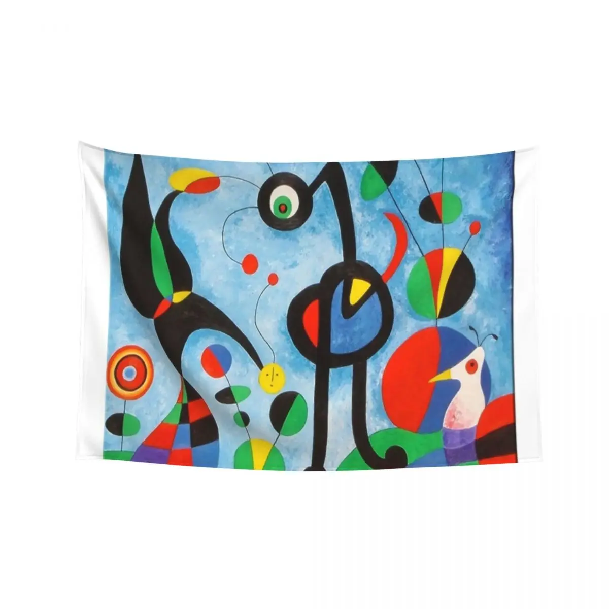 

The Garden by Joan Miro (1893-1983) Tapestry Bedrooms Decorations Room Design Wall Hangings Decoration Tapestry