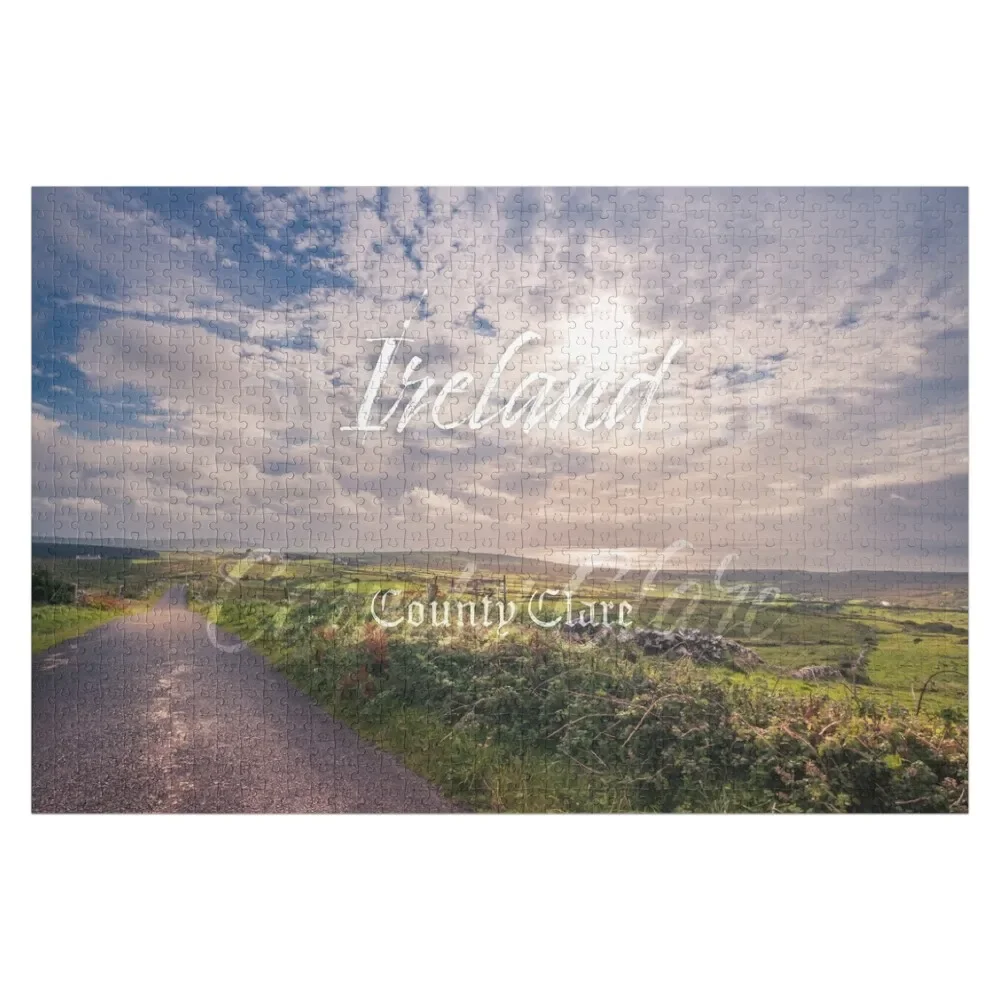 

IRELAND, County Clare - Doolin View - Irish Landscape Jigsaw Puzzle Game Children Scale Motors Puzzle