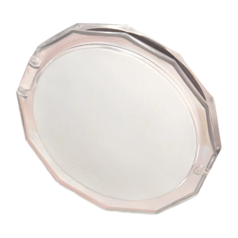 Powiększające Kompaktowe lusterko do torebek, 3-krotne powiększenie Dwustronne podróżne lusterko do makijażu Składane podróżne