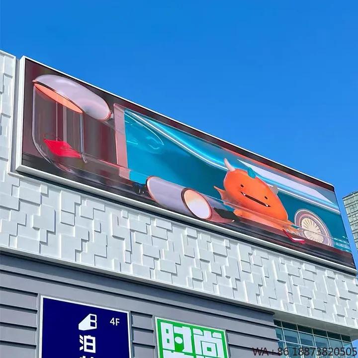 

Светодиодный дисплей высокой четкости P10 Открытый полноцветный экран IP65 Большой квадратный водонепроницаемый рекламный экран